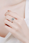 925 Sterling Silver 2 Carat Moissanite Ring ALLOW 5-12 BUSINESS DAYS FOR SHIPPING