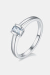 Moissanite 925 Sterling Silver Solitaire Ring(PLEASE ALLOW 7-15 DAYS FOR ORDERING AND PROCESSING)