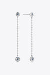 Moissanite Chain Earrings(PLEASE ALLOW 5-14 DAYS FOR PROCESSING AND SHIPPING)