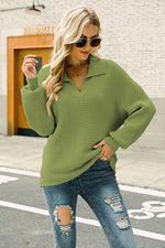 Ribbed Pullover Sweater