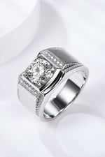 So Charmed 1 Carat Moissanite Ring(PLEASE ALLOW 5-14 DAYS FOR PROCESSING AND SHIPPING)