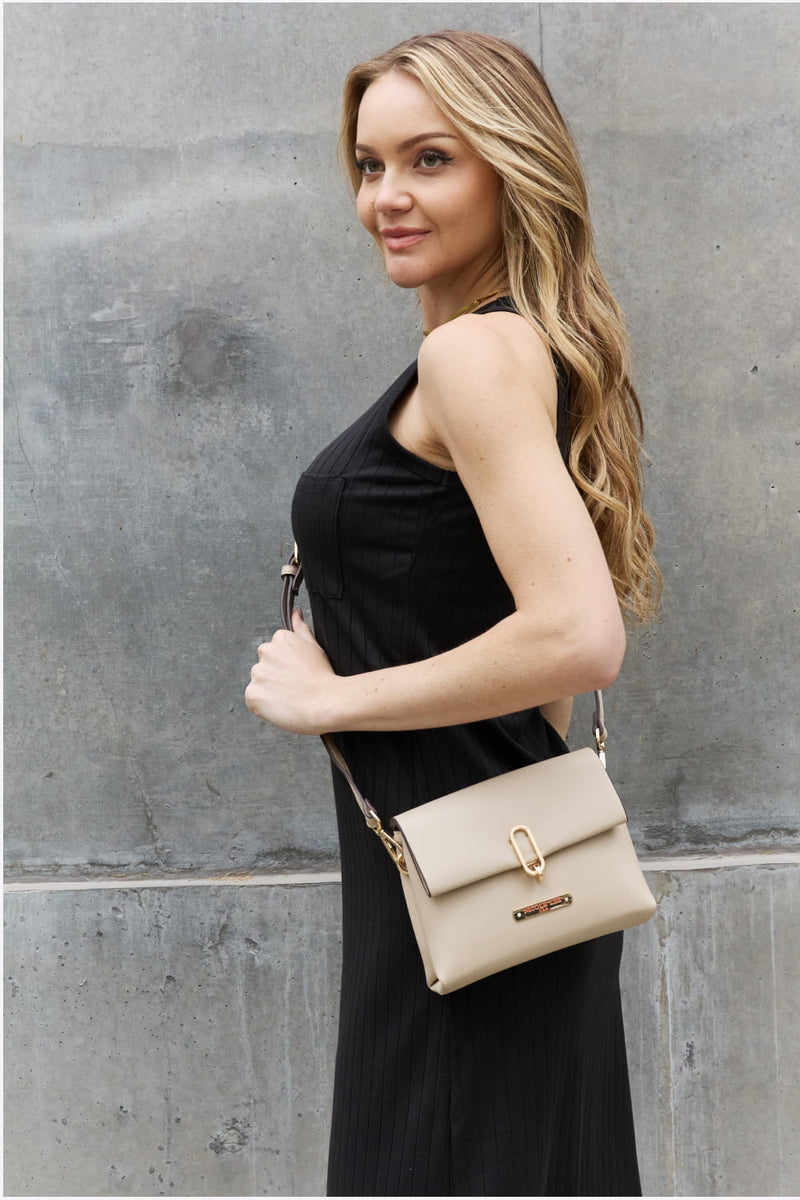 Vegan Leather Crossbody Bag