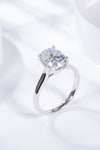 2.5 Carat Moissanite Solitaire Ring(PLEASE ALLOW 5-14 DAYS FOR PROCESSING AND SHIPPING)