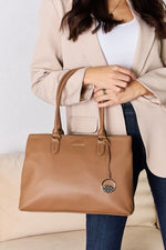 Structured Leather Handbag
