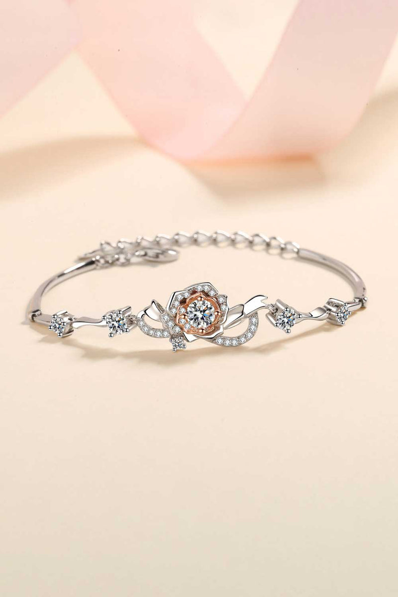 925 Sterling Silver Moissanite Bracelet ALLOW 5-12 BUSINESS DAYS FOR SHIPPING