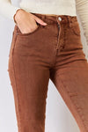 Risen Full Size High Rise Tummy Control Straight Jeans