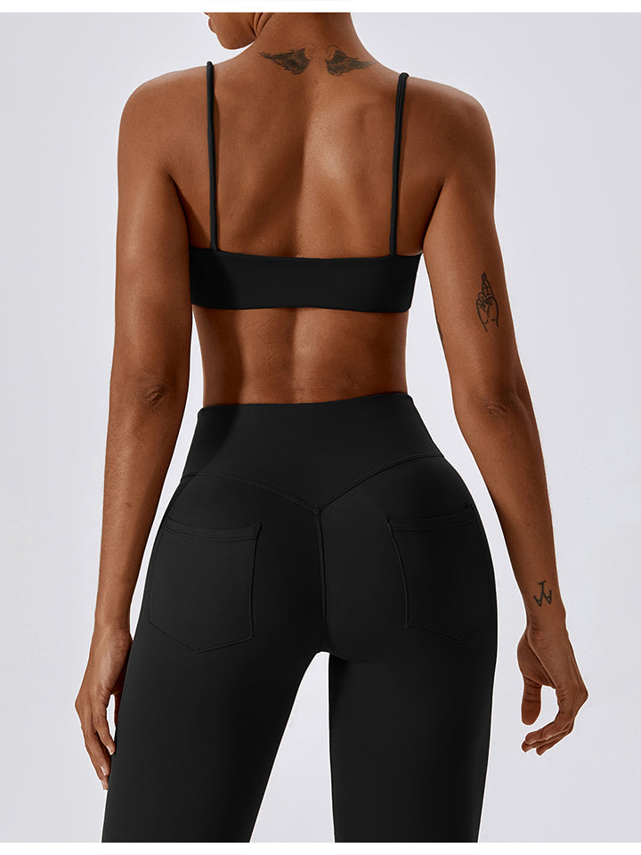 Cropped Sports Tank Top