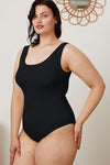 Full Size Square Neck Sleeveless Bodysuit