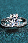 3 Carat Moissanite 6-Prong Ring(PLEASE ALLOW 5-14 DAYS FOR PROCESSING AND SHIPPING)