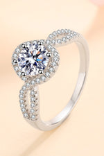 Moissanite Heart Rings ALLOW 5-12 BUSINESS DAYS FOR SHIPPING