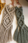 Assorted 4-Pack Macrame Fringe Keychain (ALLOW 5-15 DAYS FOR PROCESSING AND SHIPPING)