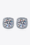 Let Me Love You 1 Carat Moissanite Stud Earrings(ALLOW 5-15 BUSINESS DAYS FOR PROCESSING AND SHIPPING)