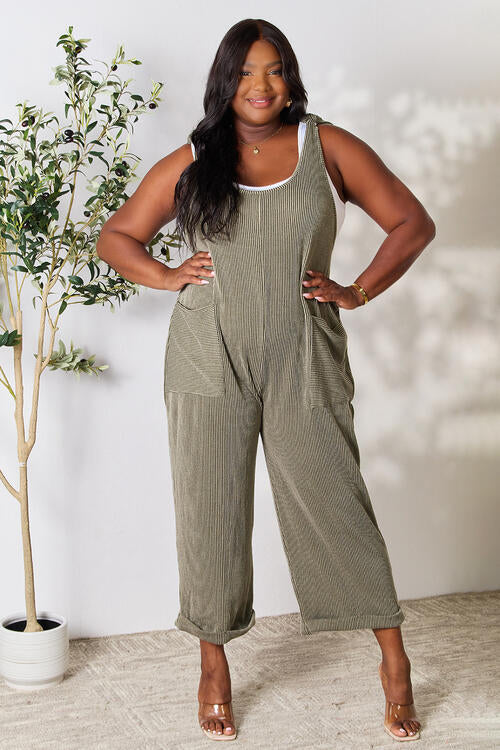 Full Size Straight Overall with Pockets