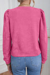 Round Neck Long Sleeve Sweater