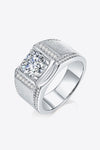 So Charmed 1 Carat Moissanite Ring(PLEASE ALLOW 5-14 DAYS FOR PROCESSING AND SHIPPING)