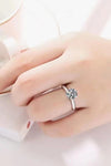 925 Sterling Silver 3 Carat Moissanite 6-Prong Ring ALLOW 5-12 BUSINESS DAYS FOR SHIPPING
