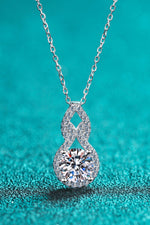 1 Carat Moissanite Pendant Necklace ALLOW 5-12 BUSINESS DAYS FOR SHIPPING