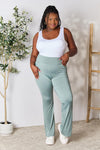 Full Size Wide Waistband Sports Pants