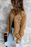 Corduroy Long Sleeve Jacket(ARRIVES IN 5-10 BUSINESS DAYS)