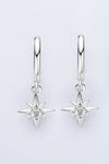 Moissanite Star Drop Earrings(PLEASE ALLOW 5-14 DAYS FOR PROCESSING AND SHIPPING)