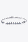 Moissanite 925 Sterling Silver Bracelet ALLOW 5-12 BUSINESS DAYS FOR SHIPPING