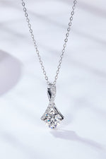 Special Occasion 1 Carat Moissanite Pendant Necklace(PLEASE ALLOW 5-14 DAYS FOR PROCESSING AND SHIPPING)