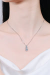 Moissanite Triple-Pendant Necklace ALLOW 5-12 BUSINESS DAYS FOR SHIPPING