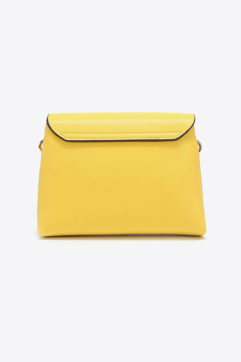 Vegan Leather Crossbody Bag