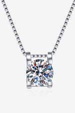 Moissanite Heart Necklace ALLOW 5-12 BUSINESS DAYS FOR SHIPPING