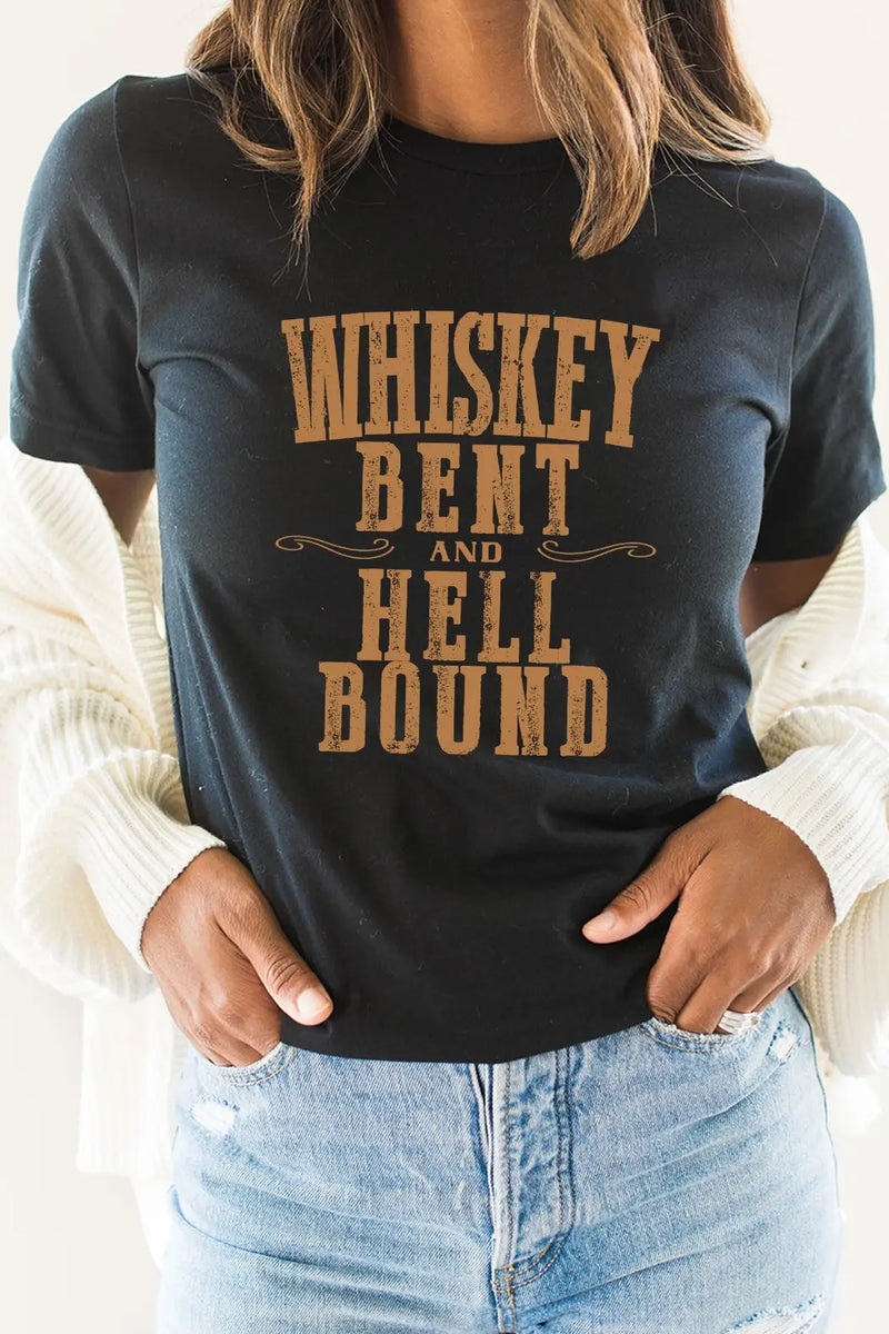 Whiskey Bent & Hell Bound Graphic Tee