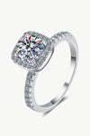 Square Moissanite Ring ALLOW 5-12 BUSINESS DAYS FOR SHIPPING