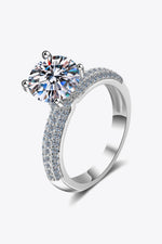 Moissanite Heart Rings ALLOW 5-12 BUSINESS DAYS FOR SHIPPING