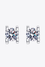 Limitless Love 1 Carat Moissanite Stud Earrings(ALLOW 5-15 BUSINESS DAYS FOR PROCESSING AND SHIPPING)