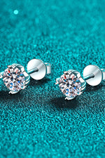 Good Day In My Mind Moissanite Stud Earrings ALLOW 5-12 BUSINESS DAYS FOR SHIPPING